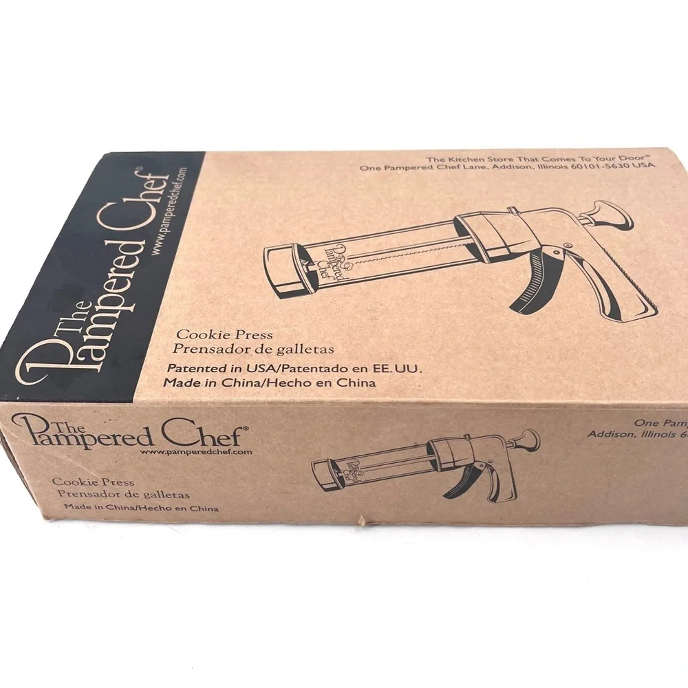 The Pampered Chef Cookie Press Kit #1525